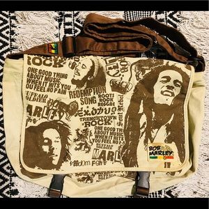 Rootswear Bob Marley messenger bag